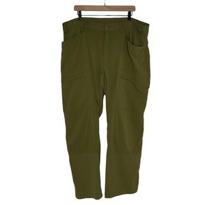 DULUTH ALASKAN HARDGEAR AKHG Quickhatch Cargo Pants 42x32 Olive Utility Pant